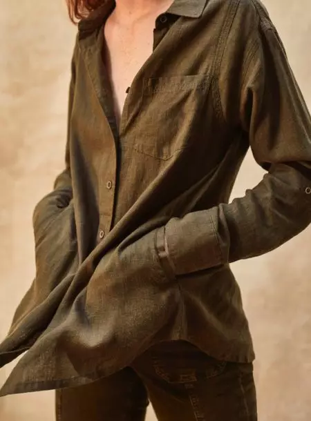 Эми Ред 2019 оны Прана намрын кампанит ажилд зориулж тогтвортой загвар өмссөн