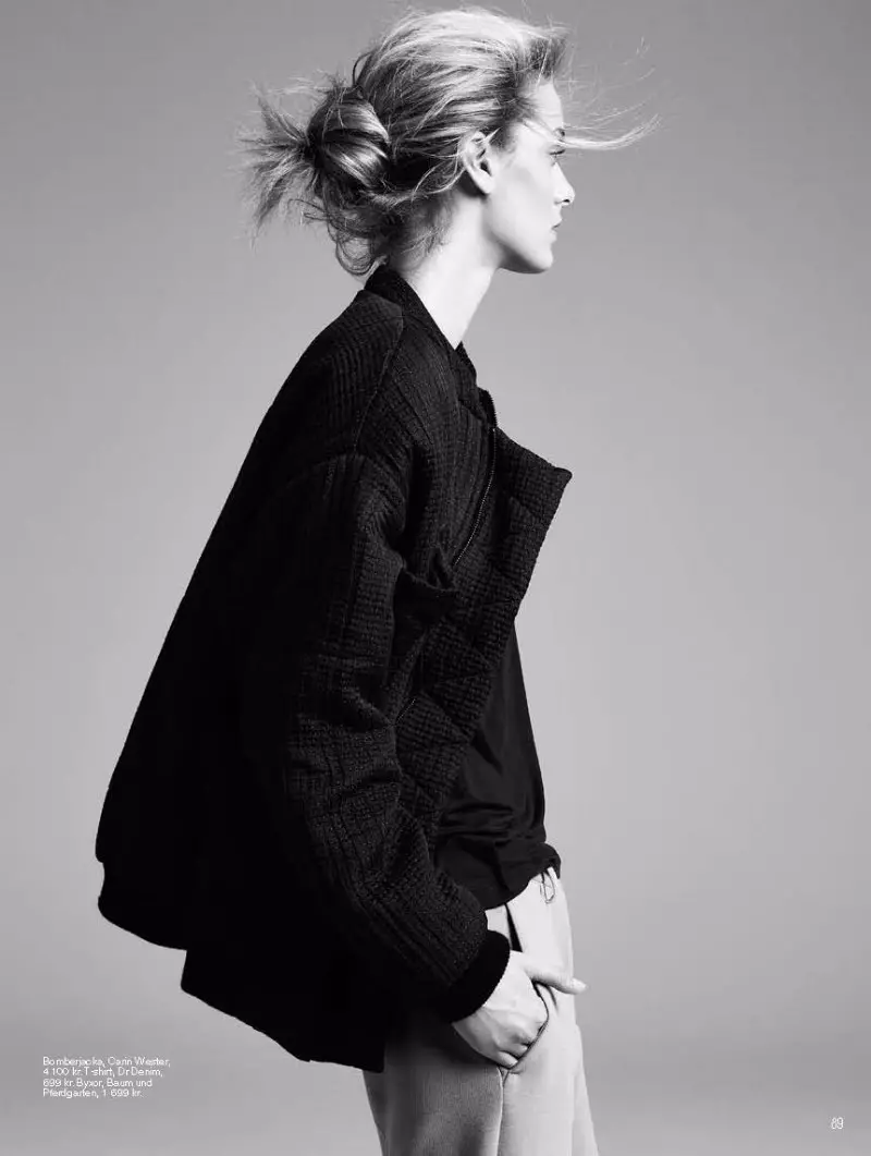 Denisa Dvorakova Goes Big in STYLEBY #11 troch Ryan Michael Kelly