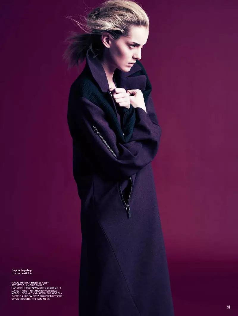 Denisa Dvorakova Goes Big in STYLEBY #11 troch Ryan Michael Kelly