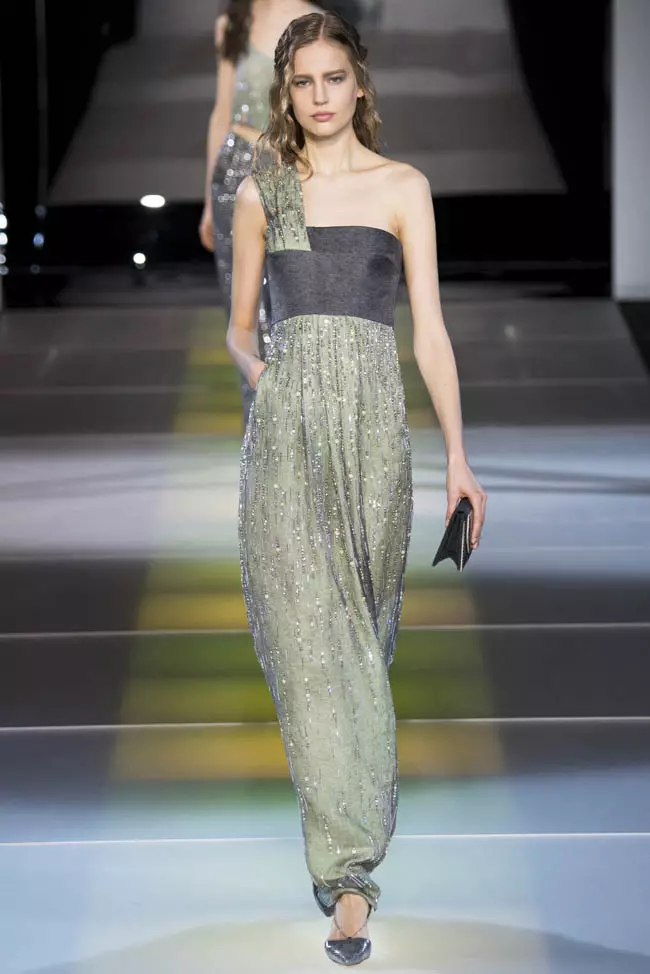 Giorgio Armani Aŭtuno/Vintro 2014 | Milana Modsemajno