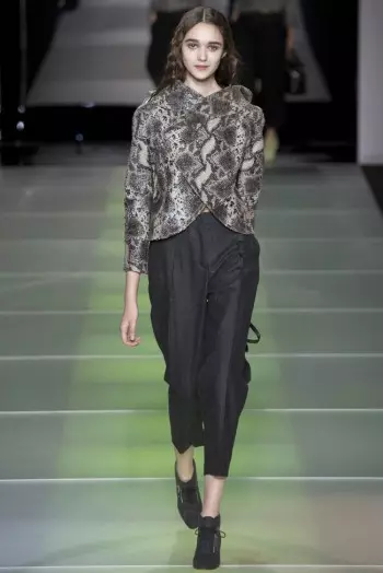 Giorgio Armani Fómhar/Geimhreadh 2014 | Seachtain Faisin Milan