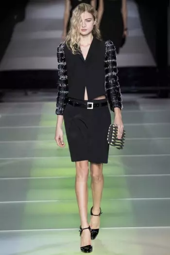 Giorgio Armani Fall/Gaeaf 2014 | Wythnos Ffasiwn Milan