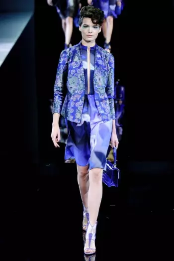 Giorgio Armani Spring 2014 | Wiki ya Mitindo ya Milan