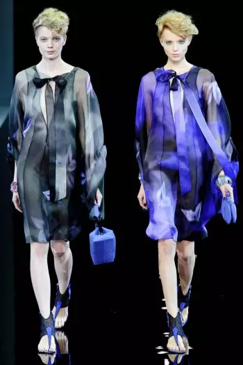 Giorgio Armani Spring 2014 | Wiki ya Mitindo ya Milan