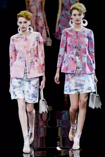 Giorgio Armani Spring 2014 | Wiki ya Mitindo ya Milan