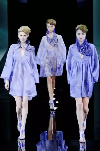 Giorgio Armani Spring 2014 | Wiki ya Mitindo ya Milan