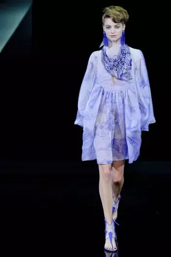 Giorgio Armani Spring 2014 | Wiki ya Mitindo ya Milan