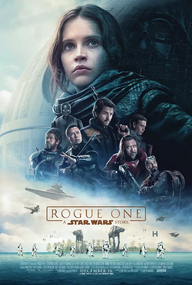 Posterê fîlimê Rogue One: Çîroka Star Wars