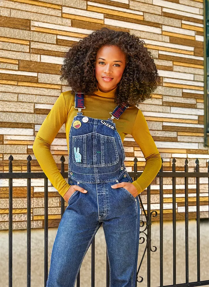 Star Serayah 'Empire' te debake nan Shoot Cover Oktòb magazin ASOS