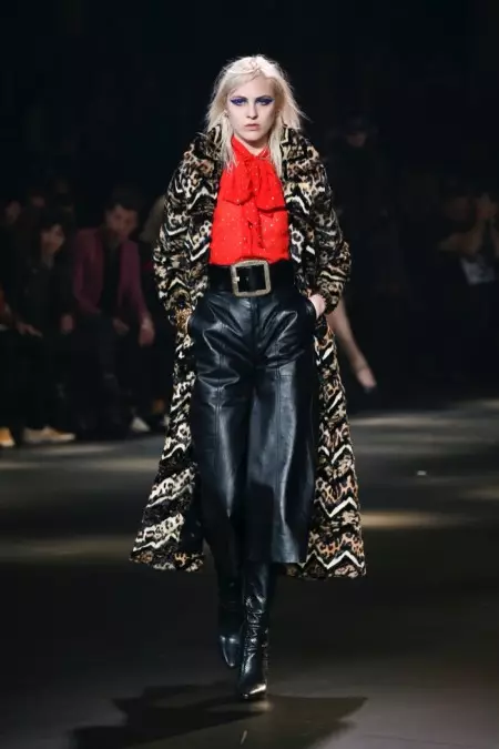 Saint Laurent Pab 70s Vibes rau lub caij nplooj zeeg 2016