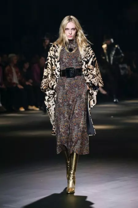 Saint Laurent Amatumikira Zaka za 70s Vibes ku Fall 2016