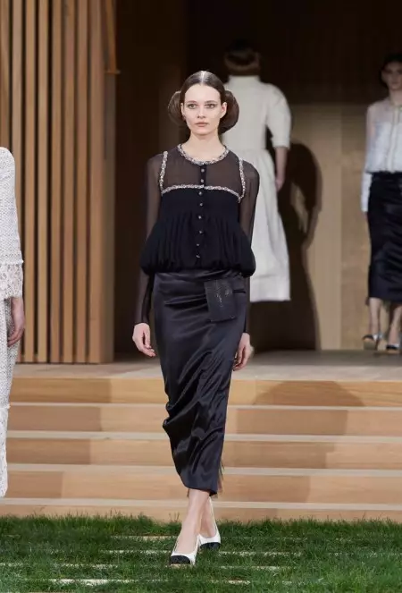 Chanel ide pokojne na jar 2016 Couture