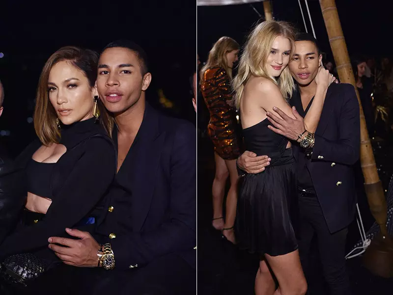 Balmain Olivier Rousteing 30-årsbilder