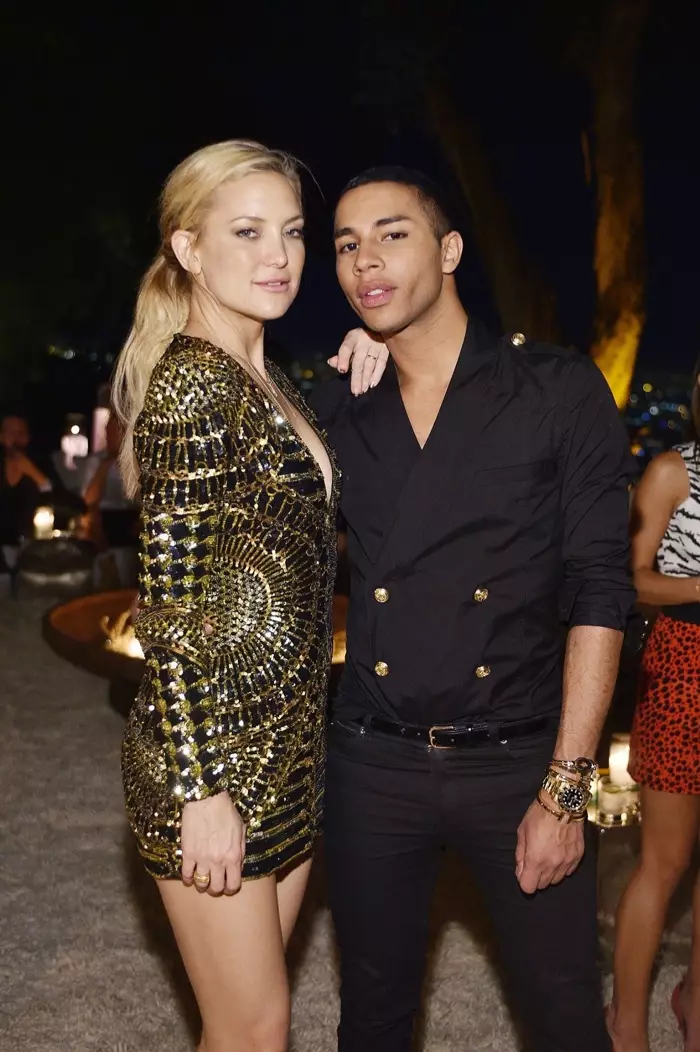 Kate Hudson og Olivier Rousteing