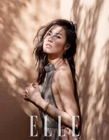 Liu Wen Mukhang Ganap na Maliwanag sa ELLE China