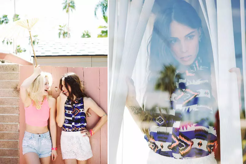 Hannah Holman dan Chelsea Tyler Berseronok Musim Panas untuk LF Stores Festival Lookbook