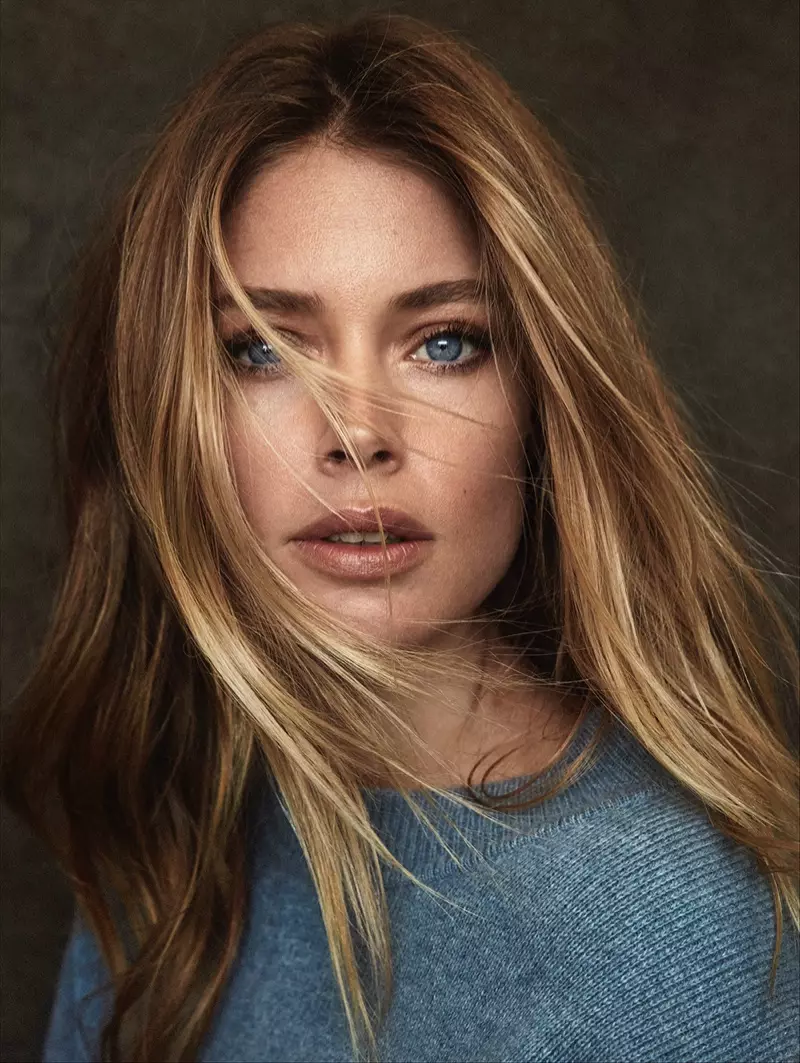 Doutzen Kroes في إطلالة أنيقة لمجلة TELVA