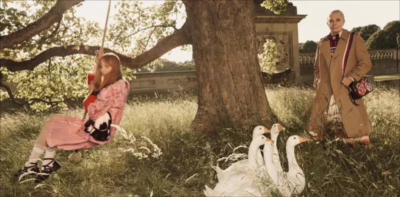 Glen Luchford fotografía la campaña publicitaria del crucero 2017 de Gucci