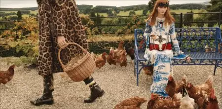 Gucci Goes Totally British with Cruise 2017 Ads Starring Vanessa Redgrave