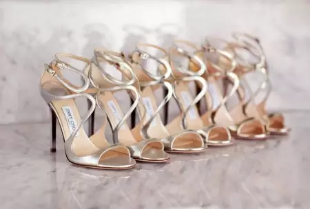 Ilegharị anya akpụkpọ ụkwụ: Hụ Jimmy Choo's 2016 Bridal Line