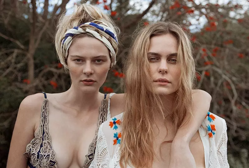 Abbie Weir e Taylah Roberts sono sognatrici per Natalie Cottee Shoot