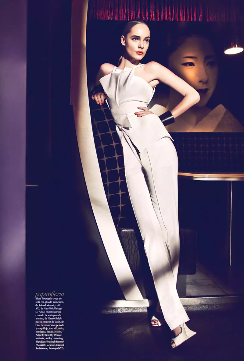 Jules Mordovets poserer for Yossi Michaeli i Vogue Mexico marts 2013