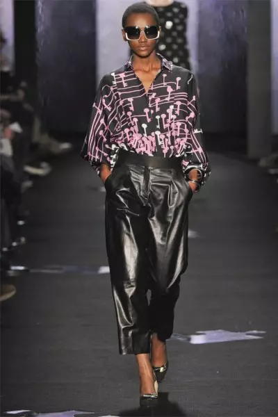 Diane Von Furstenberg Fall 2012 | نیویارک فیشن ویک