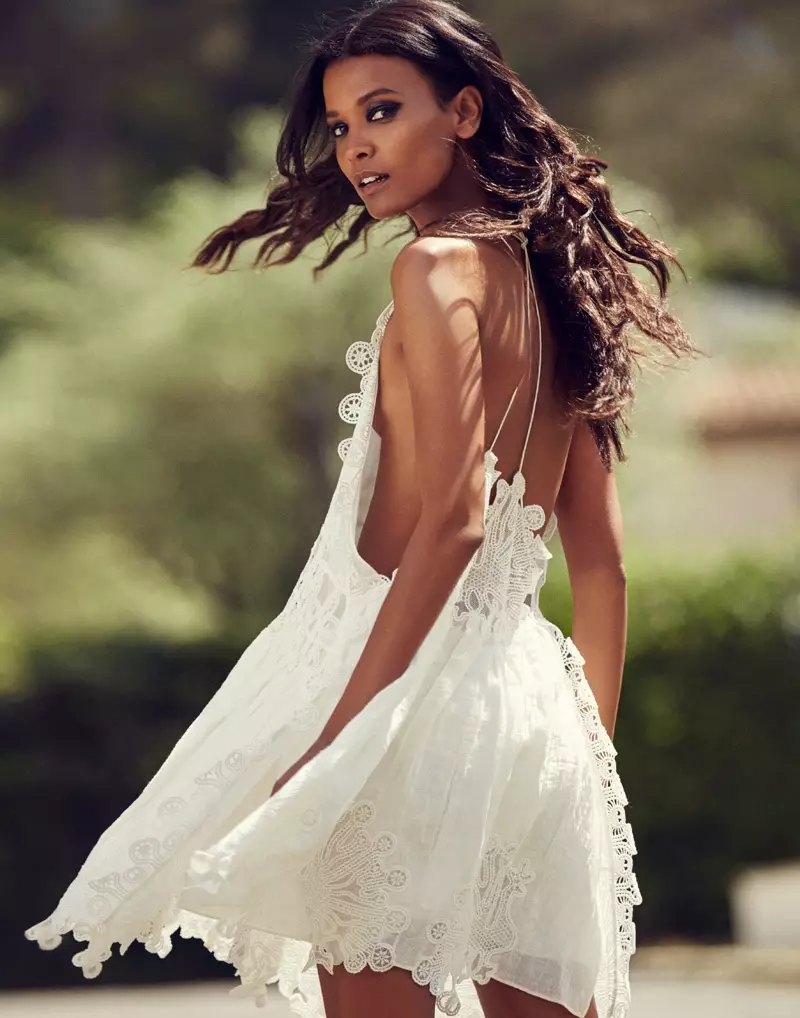 Liya Kebede Grazia Faransa Agusta 2015 Photoshoot02