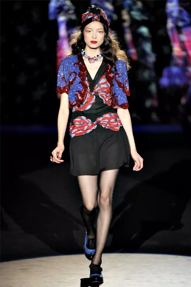 Anna Sui Primavera 2012 | Semana de Moda de Nova York