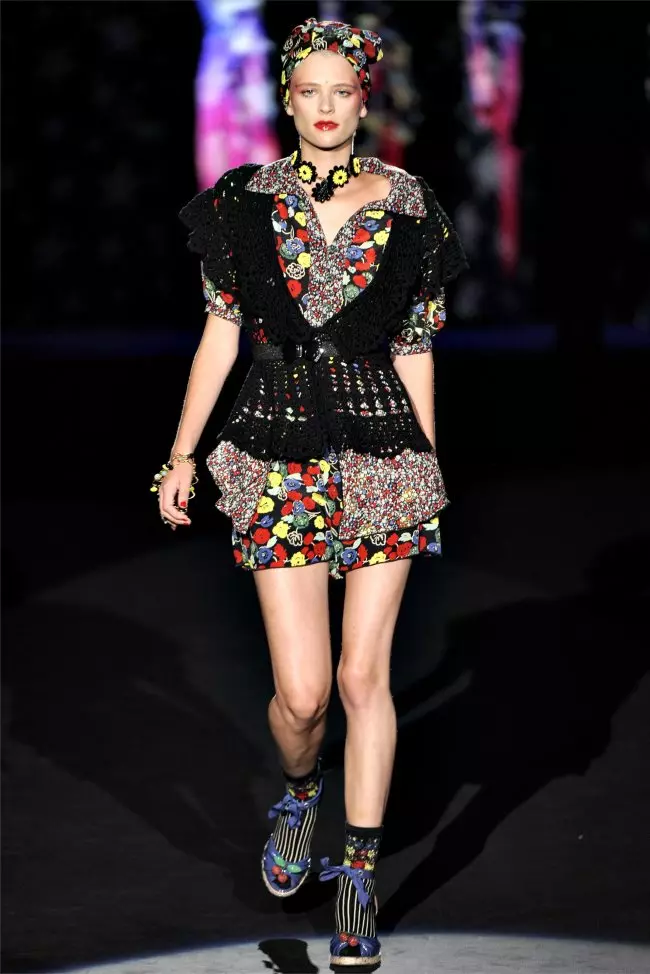 Anna Sui 2012. gada pavasaris | Ņujorkas modes nedēļa