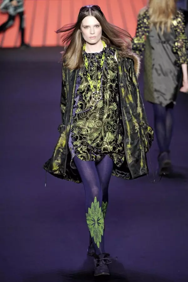 Anna Sui 2011 m. ruduo | Niujorko mados savaitė