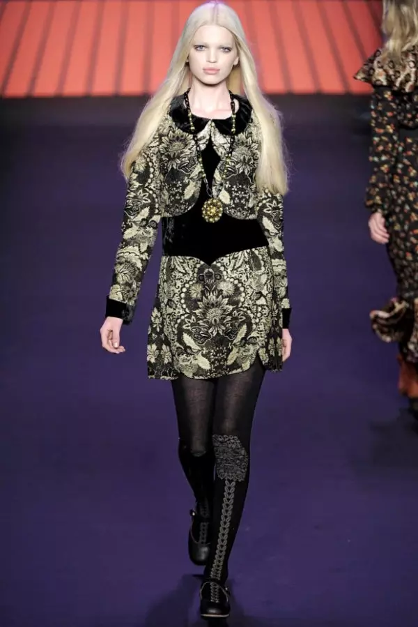 Anna Sui Fall 2011 | Wiki ya Mitindo ya New York