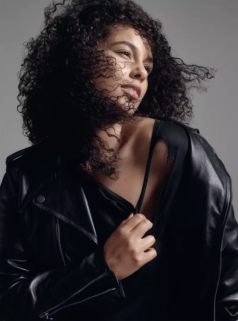 Alicia Keys ELLE UK prosinec 2016 Focení