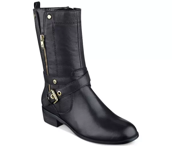 Marc Fisher Leather Moto Boots