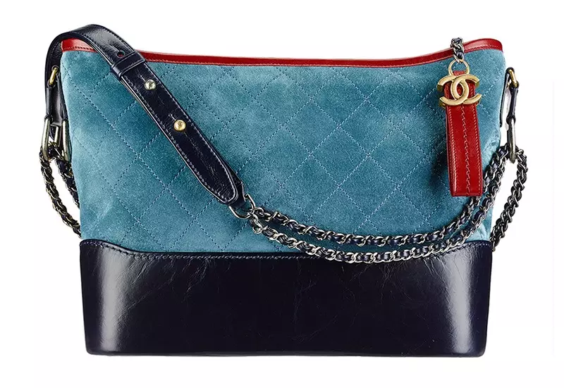 Bolsa Chanel Gabrielle Hobo em Vermelho, Azul Claro e Marinho $ 3.600