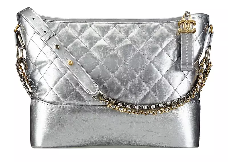 Chanel Gabrielle Hobo Bag katika Silver $3,600