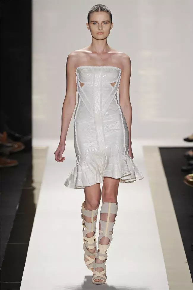 Herve Leger аз ҷониби Макс Азриа баҳори 2012 | Ҳафтаи мӯди Ню-Йорк