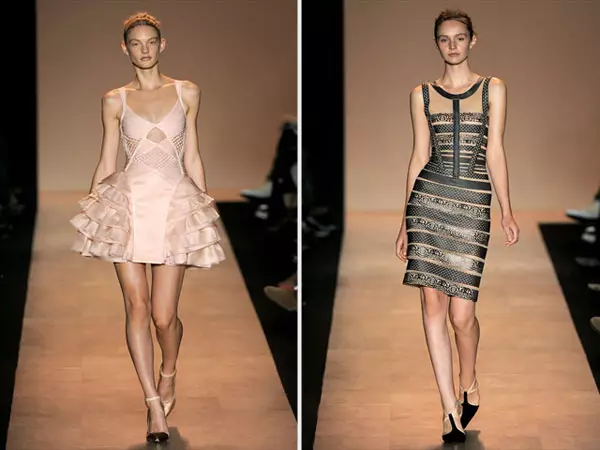 Herve Leger deur Max Azria Lente 2011 | New York Modeweek