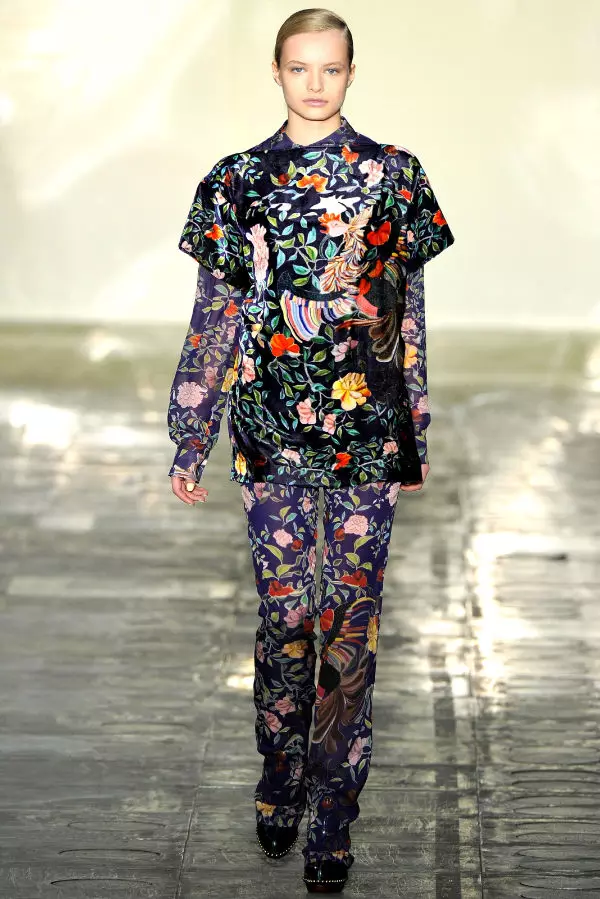 Mary Katrantzou Kugwa 2011 | Icyumweru cyimyambarire ya London