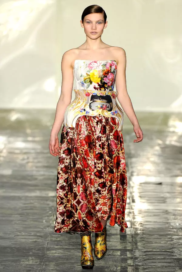 Mary Katrantzou jesień 2011 | Londyński Tydzień Mody