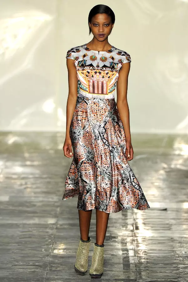 UMary Katrantzou Fall 2011 | London Fashion Week