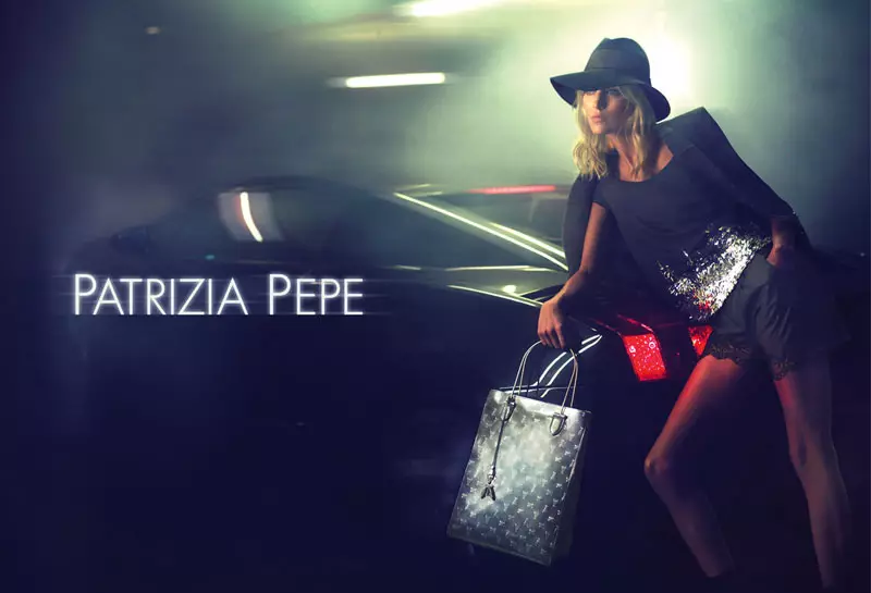 Anja Rubik er 70'erne smart til Patrizia Pepes efterårskampagne 2012 af Mert & Marcus