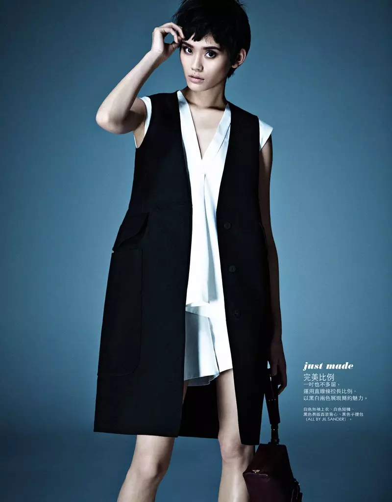 Ο Μινγκ Σι πρωταγωνιστεί στο εξώφυλλο του Elle Taiwan τον Μάρτιο του 2013 από τον Τζέισον Κιμ