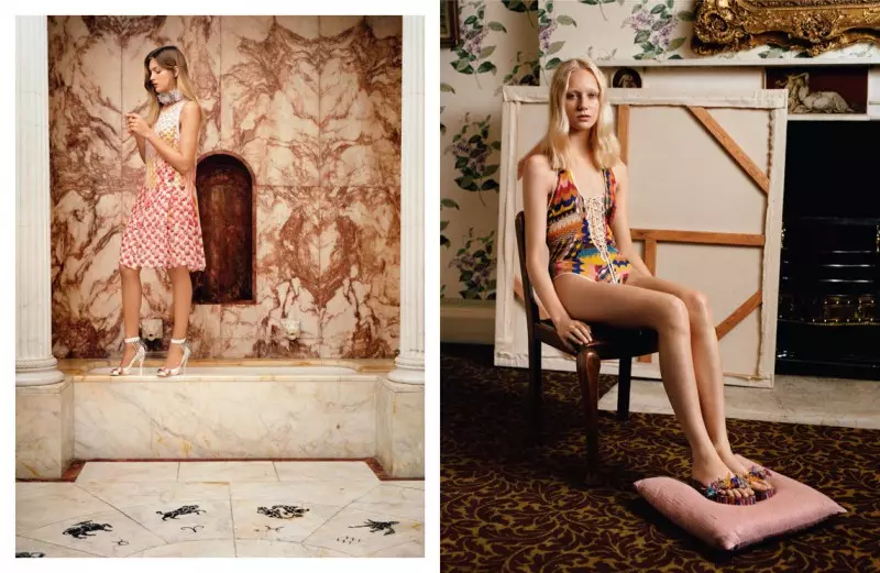 Missoni Gets Nostalgic para sa Spring 2013 Campaign nito ni Alasdair McLellan