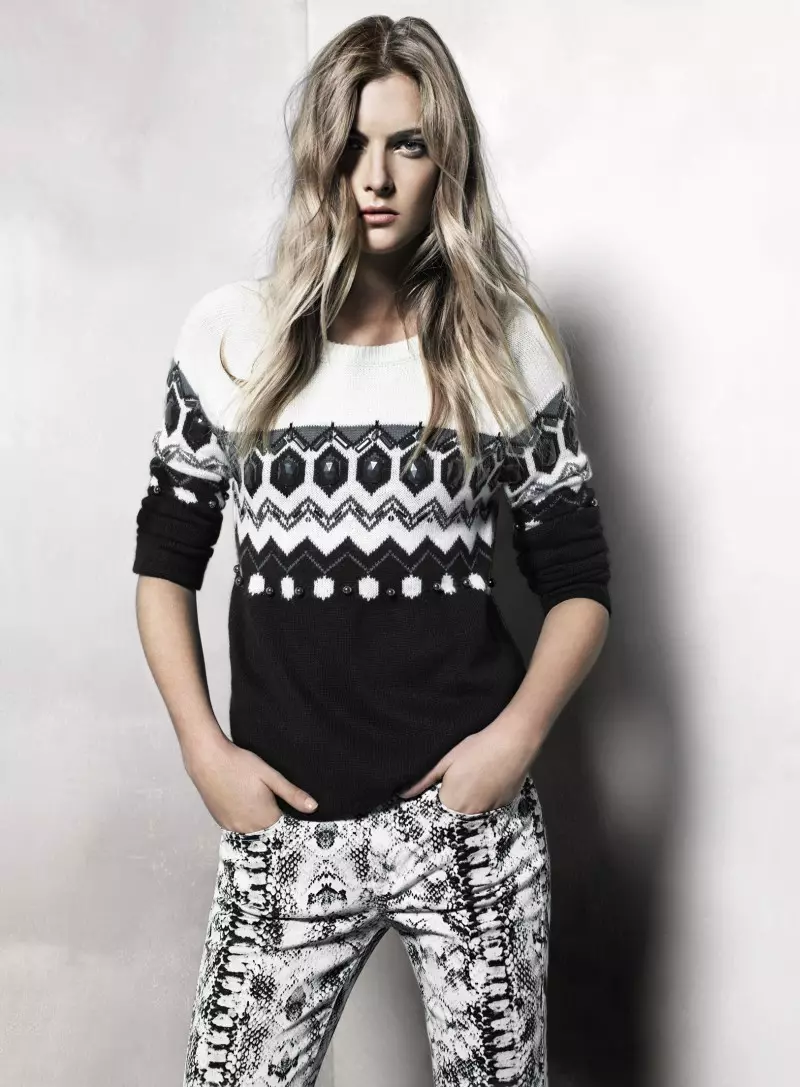 Mango Taps Ophelie Rupp oma 2012. aasta novembris ilmunud lookbooki jaoks