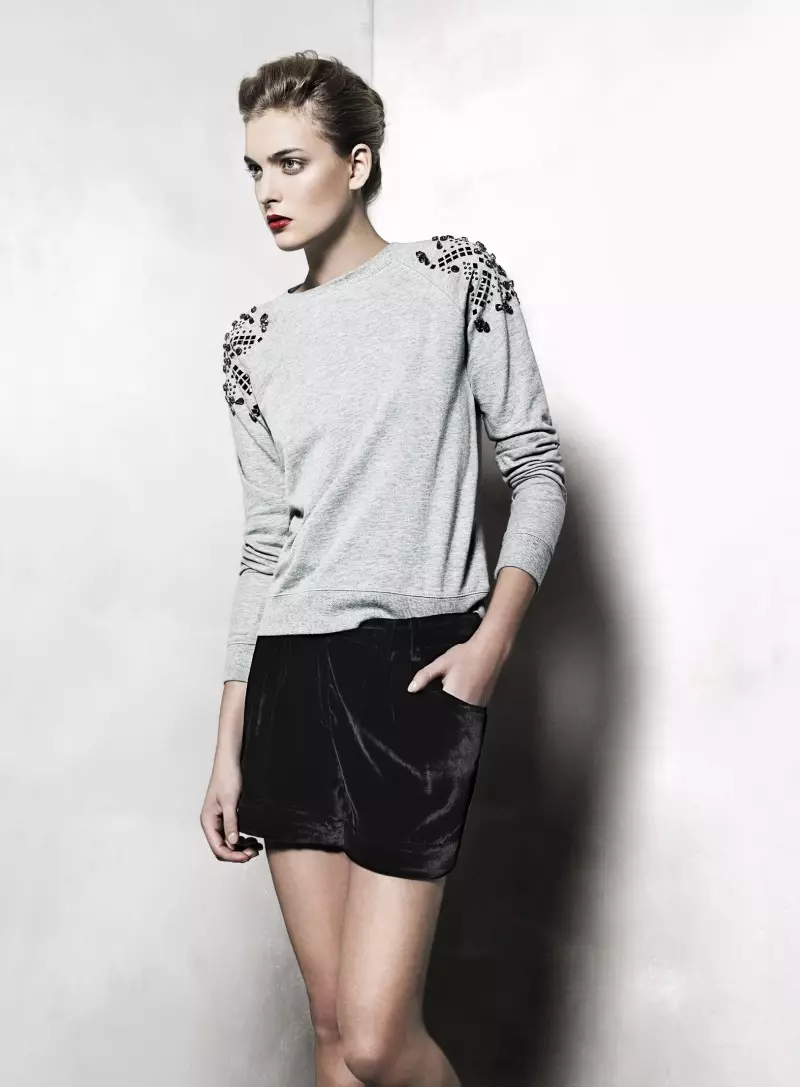 Mango Taps Ophelie Rupp for sin November 2012 Lookbook