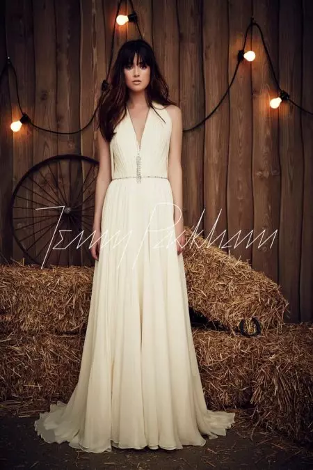 Jenny Packham Bridal ให้บรรยากาศแบบตะวันตกสำหรับฤดูใบไม้ผลิ '17