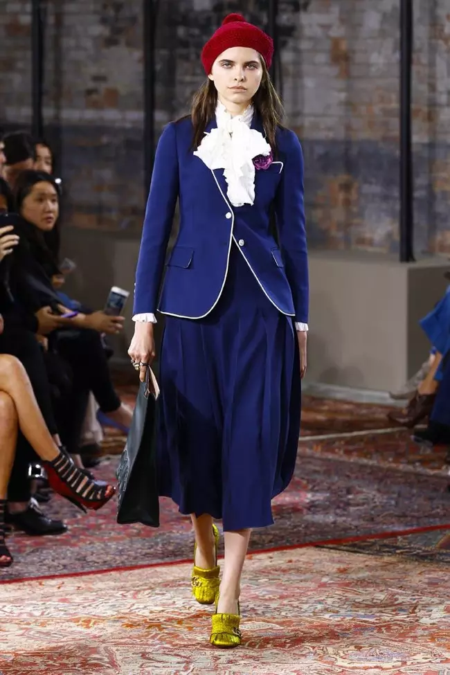 Gucci Cruise 2016 uçuş-enmə zolağı