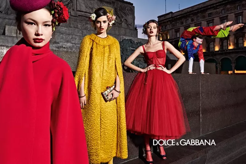 Branislav Simoncik Dolce & Gabbana 2019ko udazken-neguko kanpaina hartu du