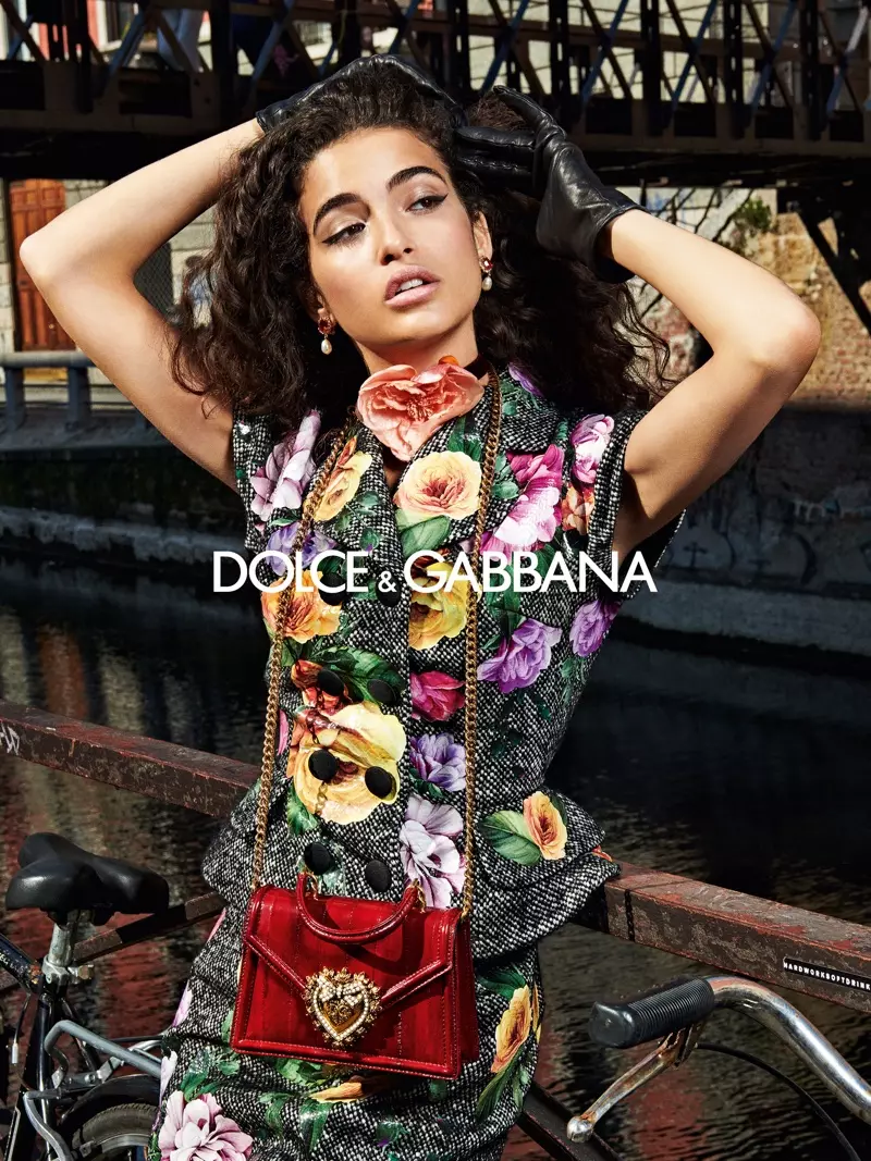 Bida si Chiara Scelsi sa kampanya ng Dolce & Gabbana sa taglagas-taglamig 2019